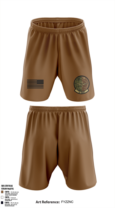 10th Expeditionary Aeromedical Evacuation Flight (10th EAEF/26.1) 21411878 Athletic Shorts With Pockets - 1