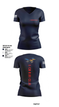 Blackfoot Company Run Club Women's Short Sleeve V-neck Shirt - 6