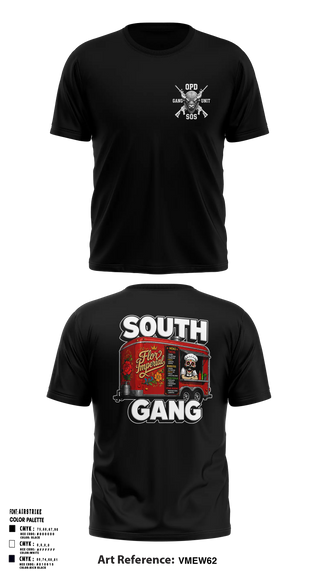 Short Sleeve Performance Shirt, South Gang Unit, Police, Teamtime, Team time, sublimation, custom sports apparel, team uniforms, spirit wear, spiritwear, sports uniforms, custom shirts, team store, custom team store, fundraiser sports, apparel fundraiser