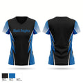 Black Knights Women's Short Sleeve V-neck Shirt - 1