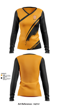 Ogden High School Cheer 33562442 Women's Long Sleeve V-neck Shirt - 41