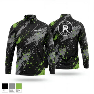 Quarter Zip Jacket, R.O.C.K. Sports Raiders, , Teamtime, Team time, sublimation, custom sports apparel, team uniforms, spirit wear, spiritwear, sports uniforms, custom shirts, team store, custom team store, fundraiser sports, apparel fundraiser
