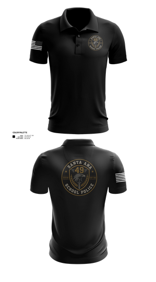 Short Sleeve Performance Polo, SASPD, Police, Teamtime, Team time, sublimation, custom sports apparel, team uniforms, spirit wear, spiritwear, sports uniforms, custom shirts, team store, custom team store, fundraiser sports, apparel fundraiser
