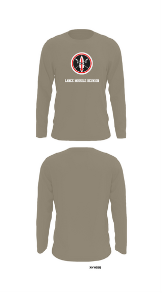 Long Sleeve Performance Shirt, Lance missile reunion, Army, Teamtime, Team time, sublimation, custom sports apparel, team uniforms, spirit wear, spiritwear, sports uniforms, custom shirts, team store, custom team store, fundraiser sports, apparel fundraiser