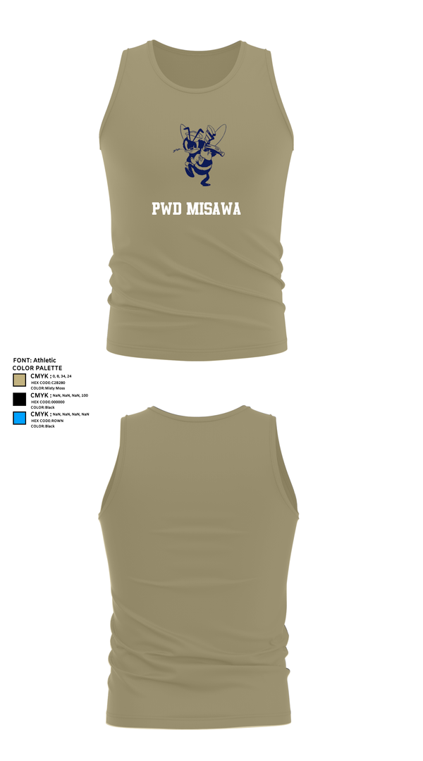 Tank Top, PWD MISAWA, , Teamtime, Team time, sublimation, custom sports apparel, team uniforms, spirit wear, spiritwear, sports uniforms, custom shirts, team store, custom team store, fundraiser sports, apparel fundraiser