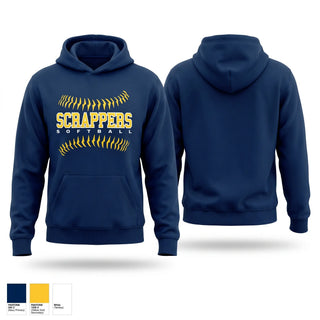 Hoodie, Scrappers, Softball, Teamtime, Team time, sublimation, custom sports apparel, team uniforms, spirit wear, spiritwear, sports uniforms, custom shirts, team store, custom team store, fundraiser sports, apparel fundraiser
