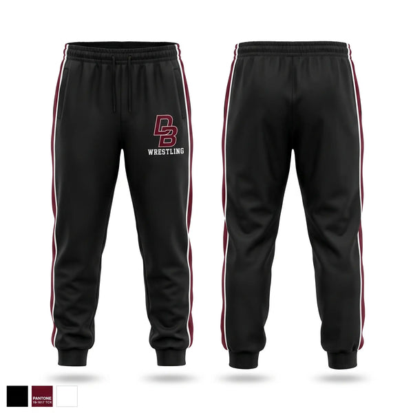 Sweatpants, Don Bosco Ironmen Wrestling, Wrestling, Teamtime, Team time, sublimation, custom sports apparel, team uniforms, spirit wear, spiritwear, sports uniforms, custom shirts, team store, custom team store, fundraiser sports, apparel fundraiser