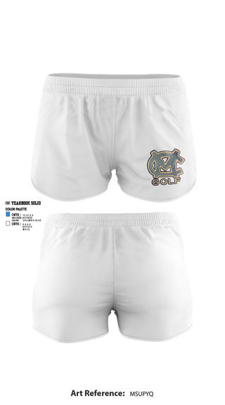 Womens Shorts, Moore County Golf, Golf, Teamtime, Team time, sublimation, custom sports apparel, team uniforms, spirit wear, spiritwear, sports uniforms, custom shirts, team store, custom team store, fundraiser sports, apparel fundraiser