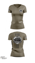 Fuel Team 6 54285292 Women's Short Sleeve V-neck Shirt - 23