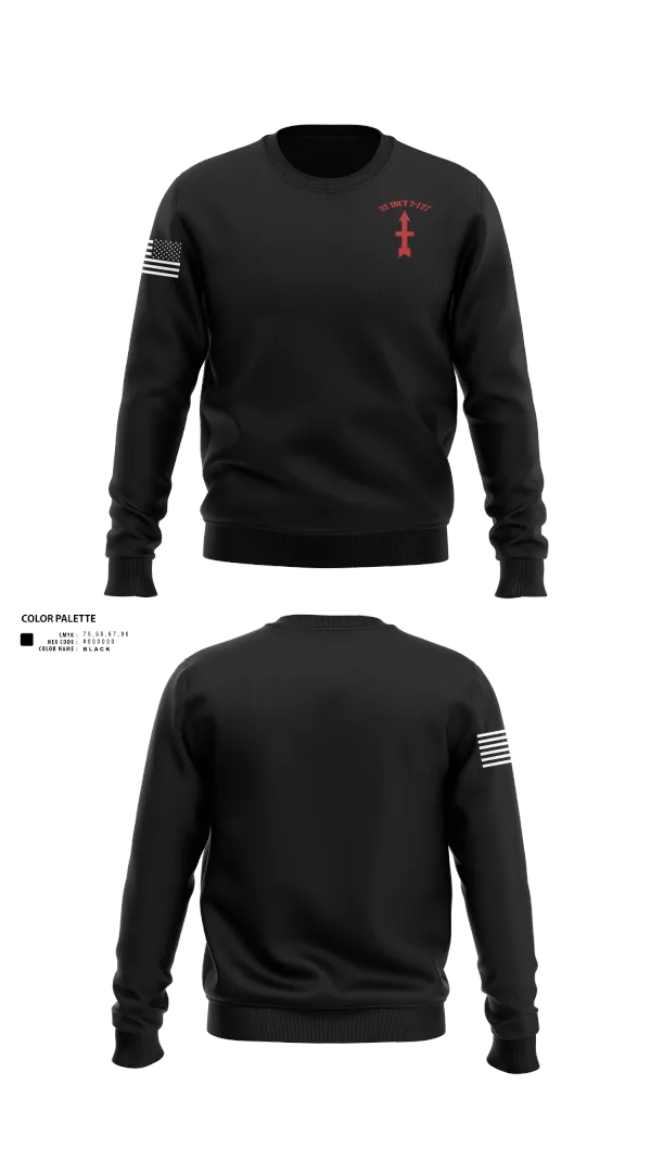 Crew Neck Sweatshirt, bravo company, Army, Teamtime, Team time, sublimation, custom sports apparel, team uniforms, spirit wear, spiritwear, sports uniforms, custom shirts, team store, custom team store, fundraiser sports, apparel fundraiser