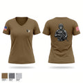 Ammunition Supply Point Women's Short Sleeve V-neck Shirt - 1
