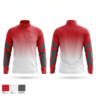 Quarter Zip Jacket, Palmetto Mustangs, Wrestling, Teamtime, Team time, sublimation, custom sports apparel, team uniforms, spirit wear, spiritwear, sports uniforms, custom shirts, team store, custom team store, fundraiser sports, apparel fundraiser