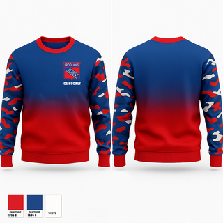 Crew Neck Sweatshirt, Iroquois Alden Ice Hockey, Ice Hockey, Teamtime, Team time, sublimation, custom sports apparel, team uniforms, spirit wear, spiritwear, sports uniforms, custom shirts, team store, custom team store, fundraiser sports, apparel fundraiser