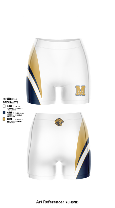 Meadowbrook Monarchs Women's Compression Shorts - 5