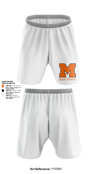 Molalla Football 56793694 Athletic Shorts With Pockets - 6