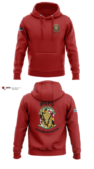 Hoodie, Montgomery County Police Department - Firearms Training Unit, Police, Teamtime, Team time, sublimation, custom sports apparel, team uniforms, spirit wear, spiritwear, sports uniforms, custom shirts, team store, custom team store, fundraiser sports, apparel fundraiser
