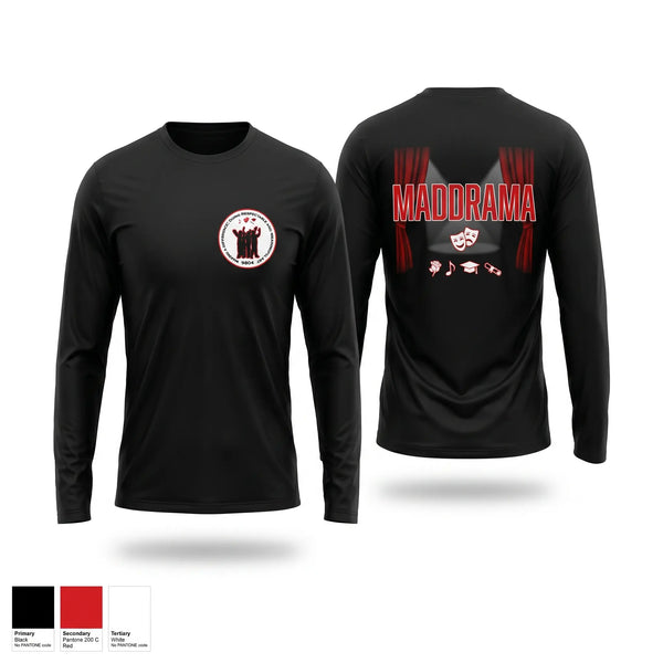 Long Sleeve Performance Shirt, MADDRAMA Performance Troupe, , Teamtime, Team time, sublimation, custom sports apparel, team uniforms, spirit wear, spiritwear, sports uniforms, custom shirts, team store, custom team store, fundraiser sports, apparel fundraiser
