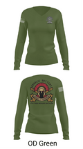 Charlie BTRY 2-114th FA 81101769 Women's Long Sleeve V-neck Shirt - 54