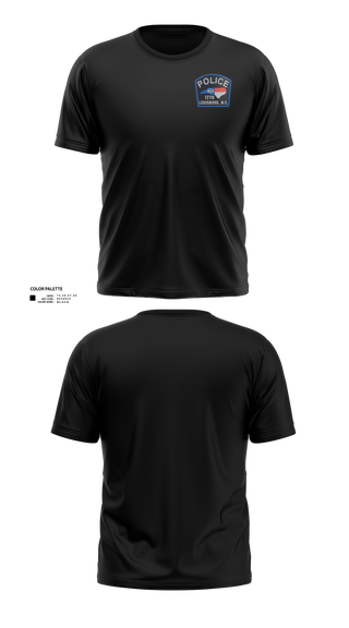 Old School Cotton Feel Shirt, Louisburg Police Department, Police, Teamtime, Team time, sublimation, custom sports apparel, team uniforms, spirit wear, spiritwear, sports uniforms, custom shirts, team store, custom team store, fundraiser sports, apparel fundraiser