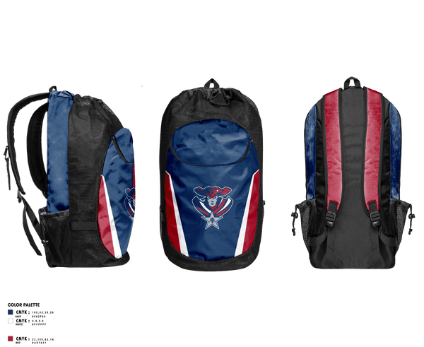 Gear Bag, ALA Patriots, , Teamtime, Team time, sublimation, custom sports apparel, team uniforms, spirit wear, spiritwear, sports uniforms, custom shirts, team store, custom team store, fundraiser sports, apparel fundraiser