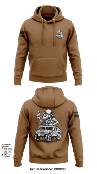 Hoodie, 278th JMTG-U Mayors Cell Mech., , Teamtime, Team time, sublimation, custom sports apparel, team uniforms, spirit wear, spiritwear, sports uniforms, custom shirts, team store, custom team store, fundraiser sports, apparel fundraiser