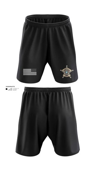 Athletic Shorts With Pockets, Jeff Davis County Sheriff’s Office, Police, Teamtime, Team time, sublimation, custom sports apparel, team uniforms, spirit wear, spiritwear, sports uniforms, custom shirts, team store, custom team store, fundraiser sports, apparel fundraiser