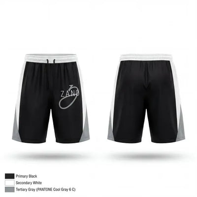 Zano Salons 27180162 Athletic Shorts With Pockets - 3