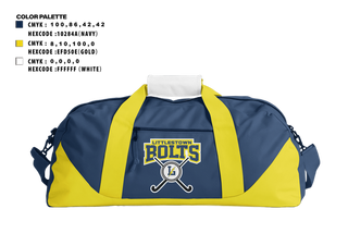 Duffle Bag, Littlestown bolts, Field Hockey, Teamtime, Team time, sublimation, custom sports apparel, team uniforms, spirit wear, spiritwear, sports uniforms, custom shirts, team store, custom team store, fundraiser sports, apparel fundraiser