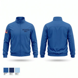 Windbreaker, Mounted Unit, Police, Teamtime, Team time, sublimation, custom sports apparel, team uniforms, spirit wear, spiritwear, sports uniforms, custom shirts, team store, custom team store, fundraiser sports, apparel fundraiser