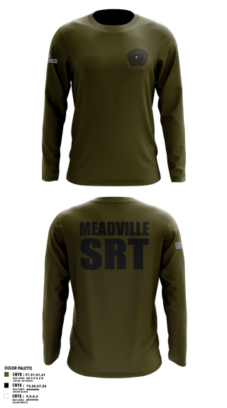 Long Sleeve Performance Shirt, Meadville SRT, Police, Teamtime, Team time, sublimation, custom sports apparel, team uniforms, spirit wear, spiritwear, sports uniforms, custom shirts, team store, custom team store, fundraiser sports, apparel fundraiser