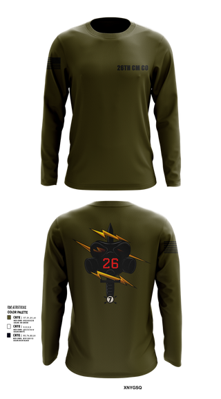 Long Sleeve Performance Shirt, 26th CM Co, , Teamtime, Team time, sublimation, custom sports apparel, team uniforms, spirit wear, spiritwear, sports uniforms, custom shirts, team store, custom team store, fundraiser sports, apparel fundraiser