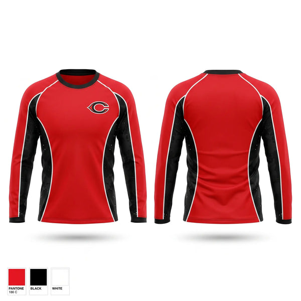 Long Sleeve Performance Shirt, Centennial, Wrestling, Teamtime, Team time, sublimation, custom sports apparel, team uniforms, spirit wear, spiritwear, sports uniforms, custom shirts, team store, custom team store, fundraiser sports, apparel fundraiser
