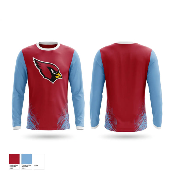 Long Sleeve Performance Shirt, Collinsville Cardinals, Men's Basketball, Teamtime, Team time, sublimation, custom sports apparel, team uniforms, spirit wear, spiritwear, sports uniforms, custom shirts, team store, custom team store, fundraiser sports, apparel fundraiser