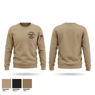 Crew Neck Sweatshirt, CTANG Therapy Dog Program, Army, Teamtime, Team time, sublimation, custom sports apparel, team uniforms, spirit wear, spiritwear, sports uniforms, custom shirts, team store, custom team store, fundraiser sports, apparel fundraiser