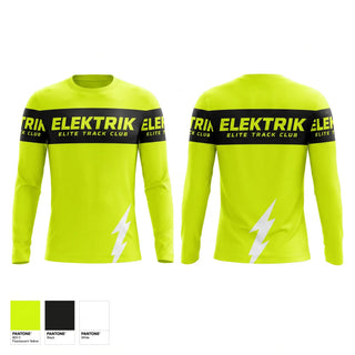 Long Sleeve Performance Shirt, ELEKTRIK ELITE TRACK CLUB, Track & Field, Teamtime, Team time, sublimation, custom sports apparel, team uniforms, spirit wear, spiritwear, sports uniforms, custom shirts, team store, custom team store, fundraiser sports, apparel fundraiser
