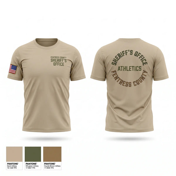 Short Sleeve Performance Shirt, Fentress County Sheriff’s Office, Police, Teamtime, Team time, sublimation, custom sports apparel, team uniforms, spirit wear, spiritwear, sports uniforms, custom shirts, team store, custom team store, fundraiser sports, apparel fundraiser