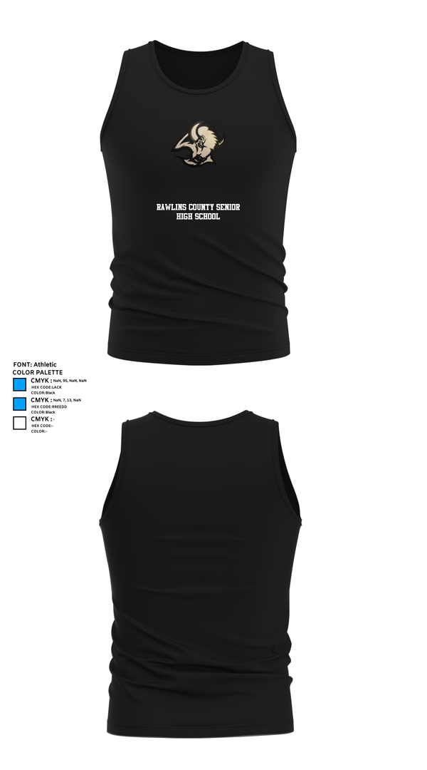 Tank Top, Rawlins County Senior High School, Spirit Store, Teamtime, Team time, sublimation, custom sports apparel, team uniforms, spirit wear, spiritwear, sports uniforms, custom shirts, team store, custom team store, fundraiser sports, apparel fundraiser