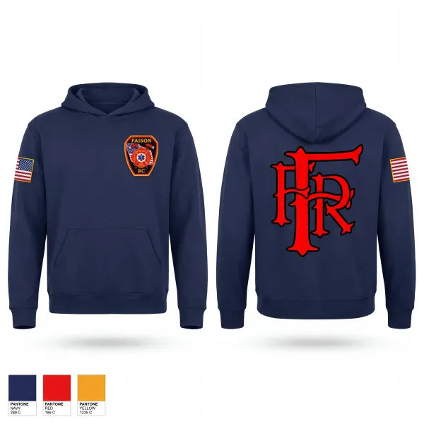 Hoodie, Faison Fire & Rescue Inc., Fire Department, Teamtime, Team time, sublimation, custom sports apparel, team uniforms, spirit wear, spiritwear, sports uniforms, custom shirts, team store, custom team store, fundraiser sports, apparel fundraiser