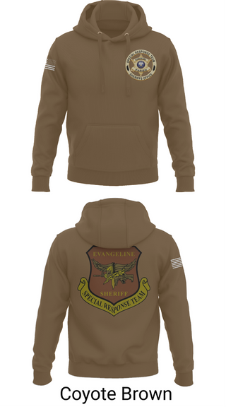 Hoodie, Evangeline Parish Sheriffs Office S.R.T, Police, Teamtime, Team time, sublimation, custom sports apparel, team uniforms, spirit wear, spiritwear, sports uniforms, custom shirts, team store, custom team store, fundraiser sports, apparel fundraiser