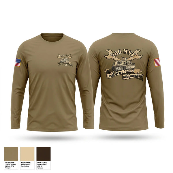 Long Sleeve Performance Shirt, 206th MST, Army, Teamtime, Team time, sublimation, custom sports apparel, team uniforms, spirit wear, spiritwear, sports uniforms, custom shirts, team store, custom team store, fundraiser sports, apparel fundraiser