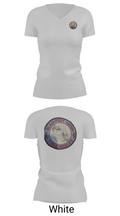 Blackfeet fish and wildlife game warden 18684970 Women's Short Sleeve V-neck Shirt - 12