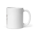 “Silent Professionals” 72561308 White Glossy Mug - Small
