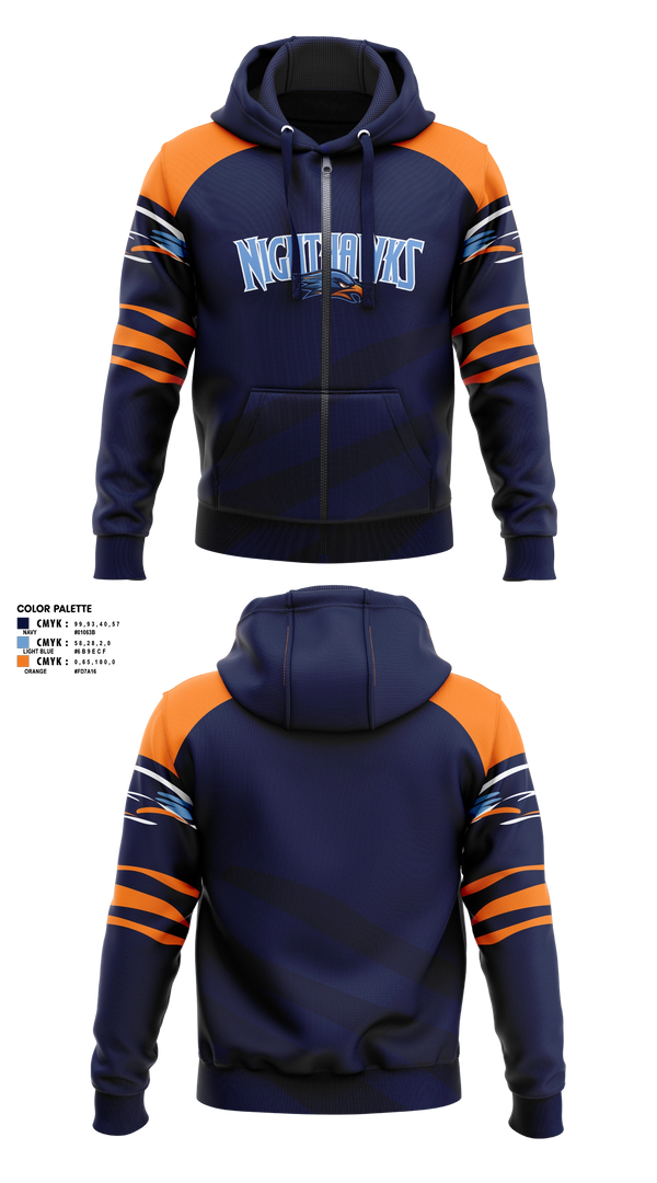 Zip Hoodie, Herbert Akins Road Middle School, Track & Field, Teamtime, Team time, sublimation, custom sports apparel, team uniforms, spirit wear, spiritwear, sports uniforms, custom shirts, team store, custom team store, fundraiser sports, apparel fundraiser