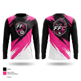 Long Sleeve Performance Shirt, FFC, Men's Soccer, Teamtime, Team time, sublimation, custom sports apparel, team uniforms, spirit wear, spiritwear, sports uniforms, custom shirts, team store, custom team store, fundraiser sports, apparel fundraiser