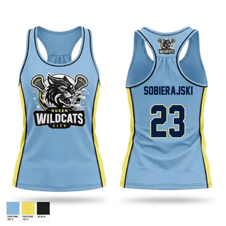 Tank Top, Wildcats, Women's Lacrosse, Teamtime, Team time, sublimation, custom sports apparel, team uniforms, spirit wear, spiritwear, sports uniforms, custom shirts, team store, custom team store, fundraiser sports, apparel fundraiser