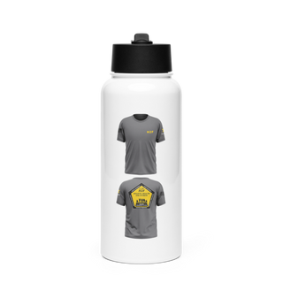 Alpha Company Recruiting 11778840 Stainless Steel Water Bottle with a Straw Lid