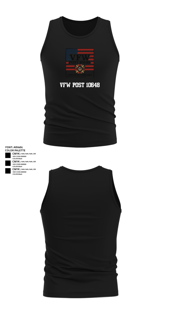 Tank Top, VFW Post 10648, , Teamtime, Team time, sublimation, custom sports apparel, team uniforms, spirit wear, spiritwear, sports uniforms, custom shirts, team store, custom team store, fundraiser sports, apparel fundraiser