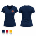 Sheffield Village Women's Short Sleeve V-neck Shirt - 1