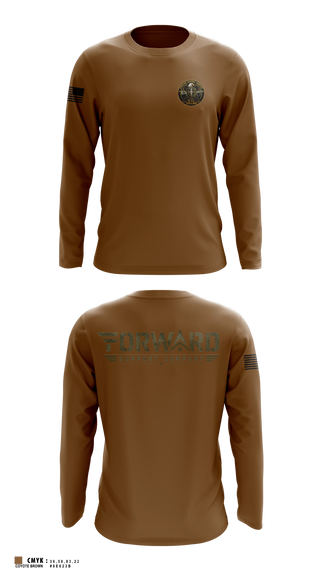 Long Sleeve Performance Shirt, E-Co 250 BSB, Army, Teamtime, Team time, sublimation, custom sports apparel, team uniforms, spirit wear, spiritwear, sports uniforms, custom shirts, team store, custom team store, fundraiser sports, apparel fundraiser