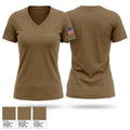 R&S Division Women's Short Sleeve V-neck Shirt - 1